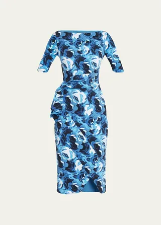 Mimmaly Floral-Print Sheath Dress