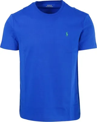 Polo Ralph Lauren Logo Embroidered Round Neck T-Shirt