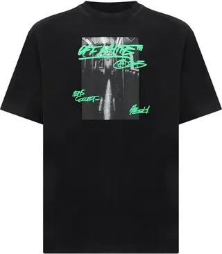 Off-White Logo Printed Crewneck T-Shirt