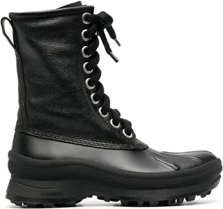Lace-Up Combat Boots
