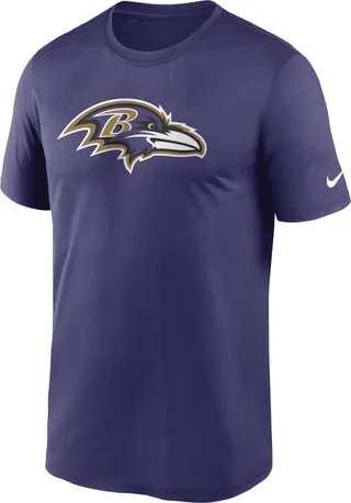 Nike Men's Dri-FIT Logo Legend (NFL Baltimore Ravens) T-Shirt in Purple