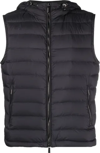 Zipped Hooded Gilet