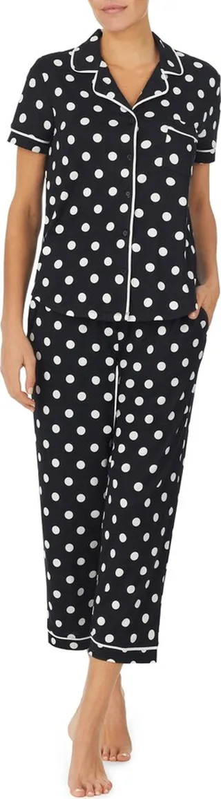 Print Short Sleeve Pajamas