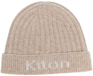 Ribbed-Knit Cashmere Beanie