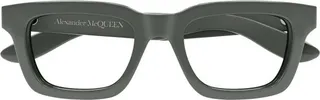 Alexander McQueen Eyewear Rectangle Frame Glasses