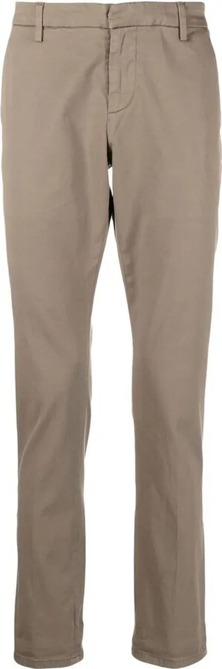 Mid-Rise Cropped Chinos