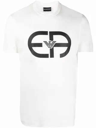 logo-print short-sleeve T-shirt