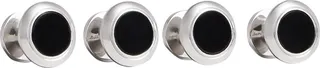 Cufflinks And Tie Clips Black