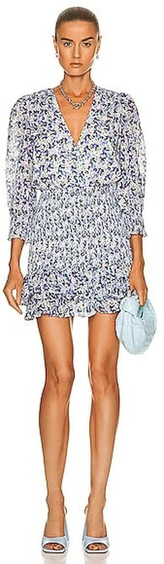 Veronica Beard Darrah Dress in Blue