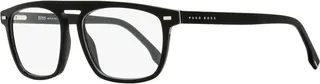 Hugo Boss Men's Square Eyeglasses B1128 807 Black 54mm