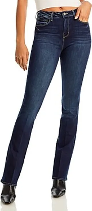 L'Agence Selma Sleek High Rise Baby Bootcut Jeans in Columbia