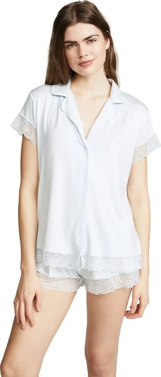 Eberjey Malou Lace Shorts PJ Set
