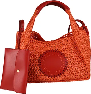 Raffia Shoulder Bag