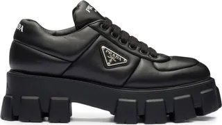 Soft 55mm leather lace-up shoes