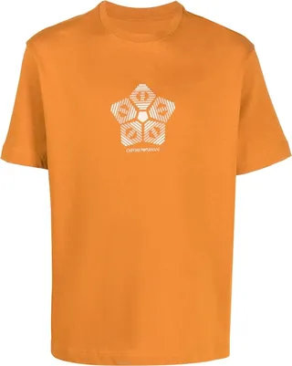 logo-print T-shirt