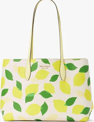 Kate Spade All Day Lemon Toss Large Tote