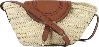 Chloé Woven Foldover Shoulder Bag