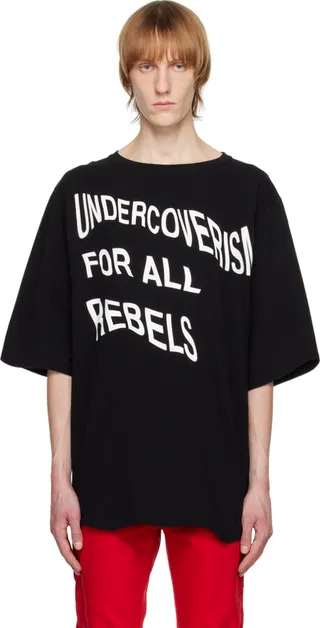 Undercoverism Black Printed T-Shirt