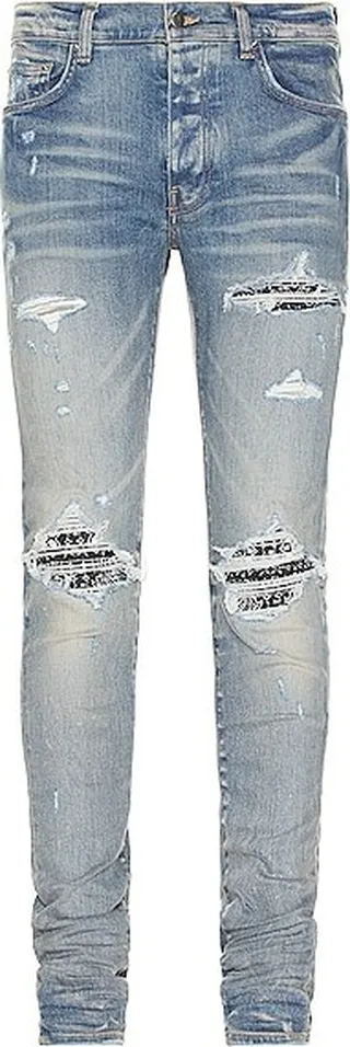 Amiri Mx1 Bandana Jean in Blue