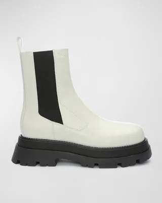 Elite Leather Chelsea Booties