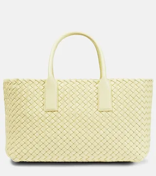 Cabat Small intrecciato tote bag