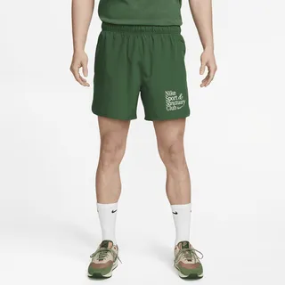 Nike Men's Dri-FIT Challenger 5" Brief-Lined Shorts in Green