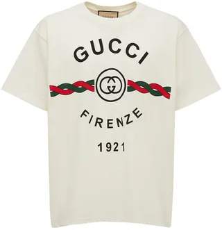 Oversize cotton jersey t-shirt
