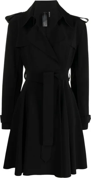 Flared Belted Coat