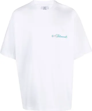 logo print short-sleeve T-shirt