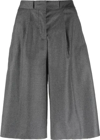 Knee-Length Tailored Shorts