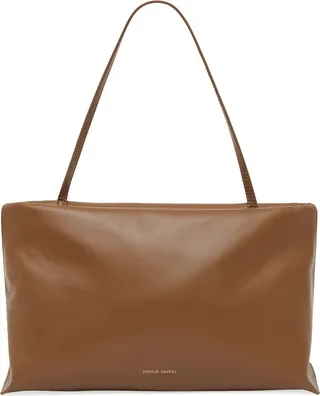 Notte leather shoulder bag