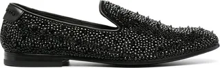 Studded Leather Loafers
