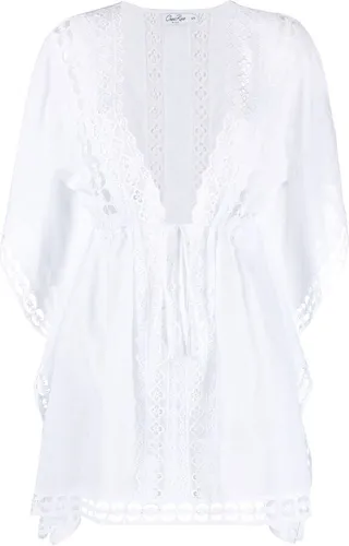 Embroidered Draped Tunic
