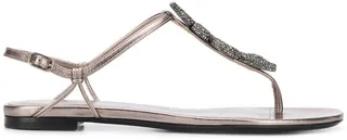 Serpent flat sandals