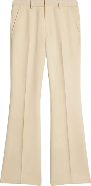 Flared Bootcut Trousers