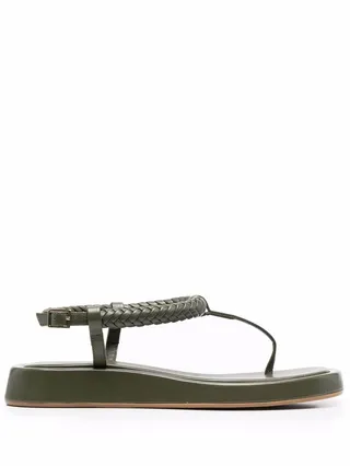 x Rosie Huntington-Whiteley 3 flat thong sandals
