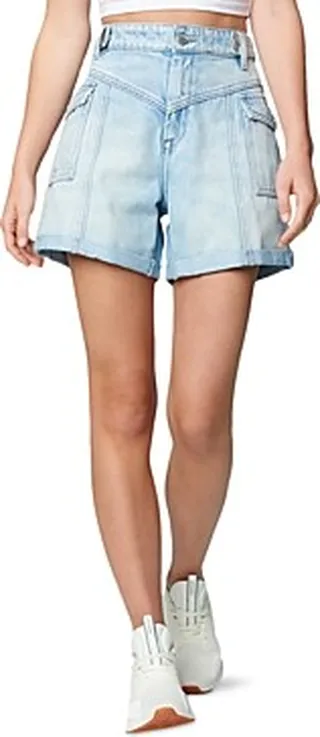 Blanknyc Organic Cotton High Waisted Denim Shorts