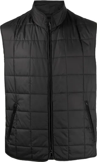 Dolomiti zip-up quilted gilet