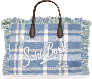 Multicolor Tartan Handbag