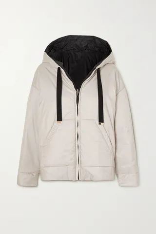 Max Mara - Cube Greenbox Hooded Padded Shell Jacket - White