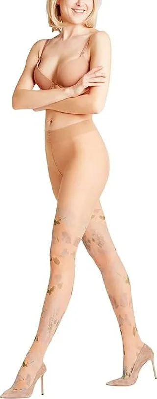 Falke Botanical Dye Tights (Powder) Women's Crew Cut Socks Shoes