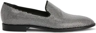 Jareth Disco crystal-embellished loafers