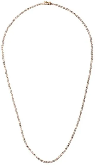 18kt Yellow Gold Diamond Necklace