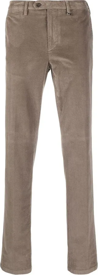 Straight-Leg Corduroy Trousers