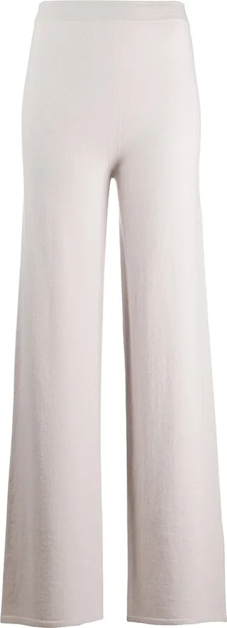 Cashmere-Blend Knitted Trousers