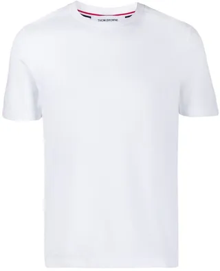 4-Bar insert piqué T-shirt