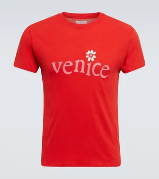 Venice printed cotton T-shirt