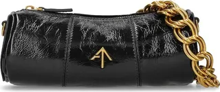 Manu Atelier Cylinder Chain-Linked Mini Shoulder Bag
