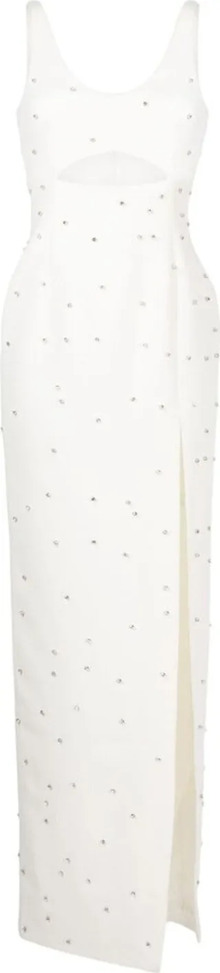 Aliyah studded maxi dress