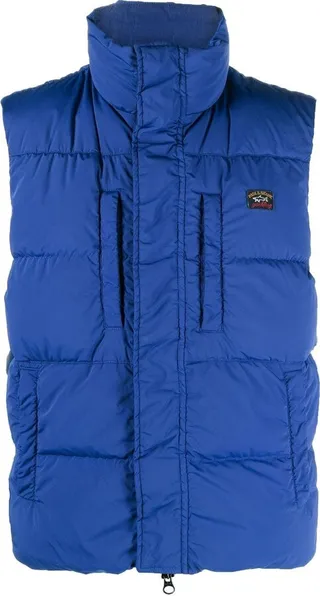 Logo-Patch Padded Gilet